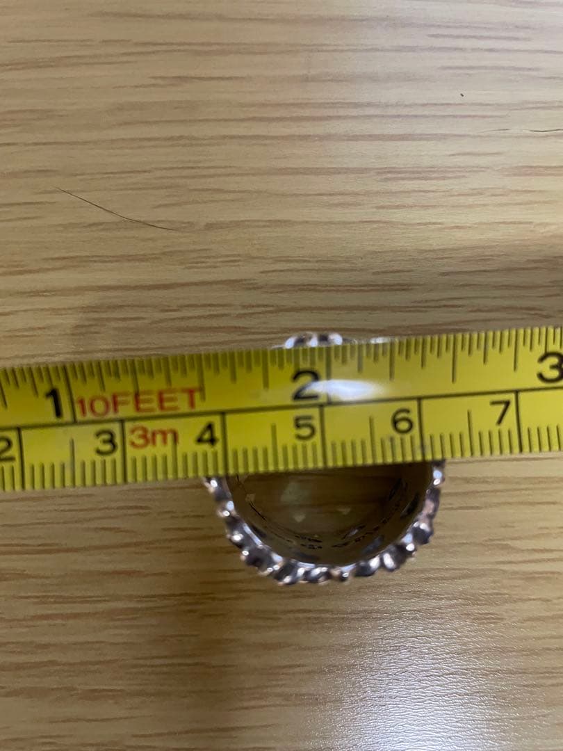 【年越大特価】CHROME HEARTSセメタリークロス リング 23号