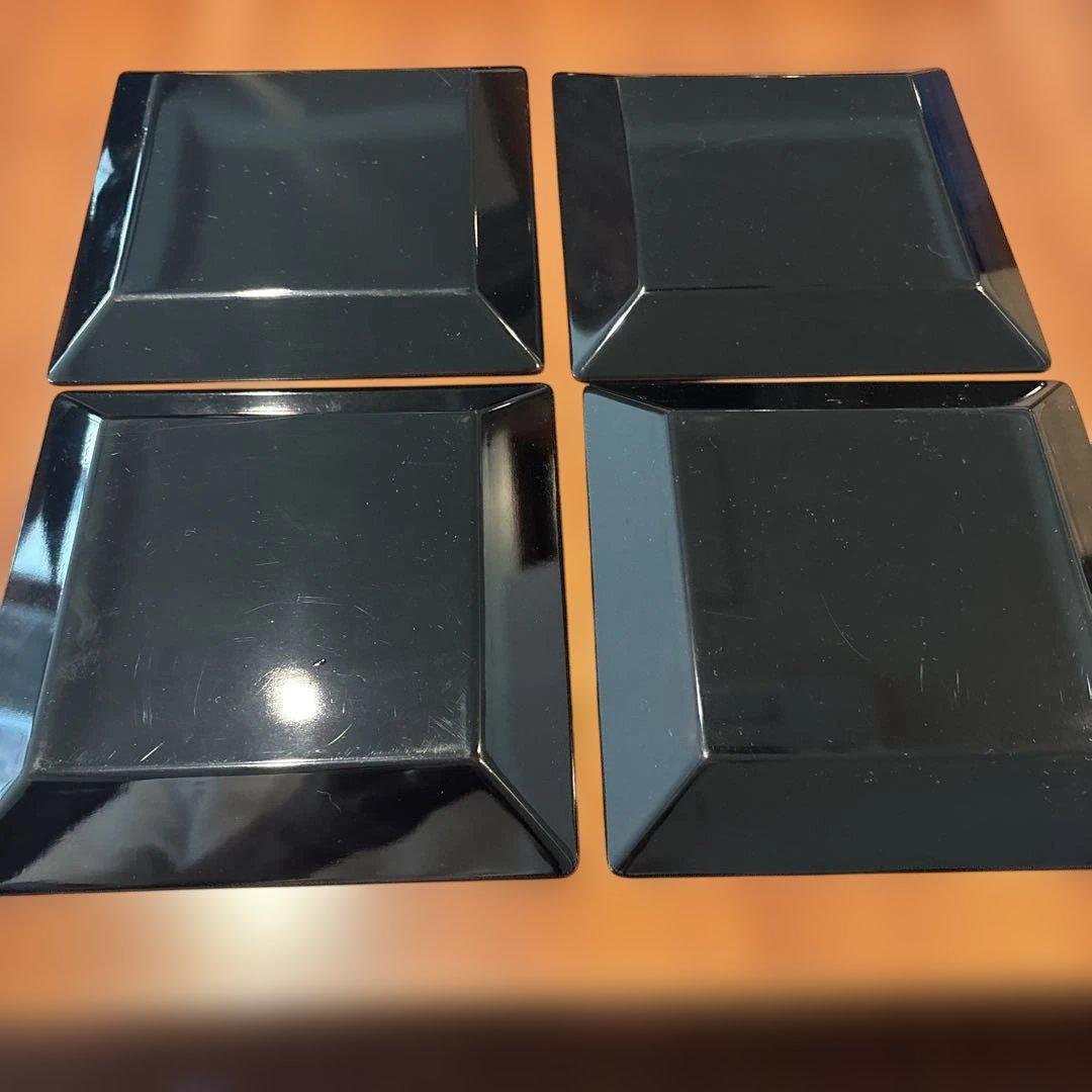 蒔絵　安原祥窓作　菓子盆10枚セット 京各所研出蒔絵　元箱