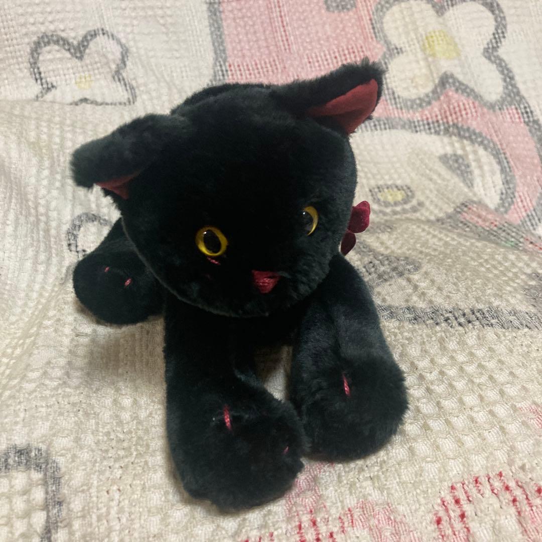 モンスイユ　ララ　黒猫＆白猫　ぬいぐるみ　中古品　バラ売り不可