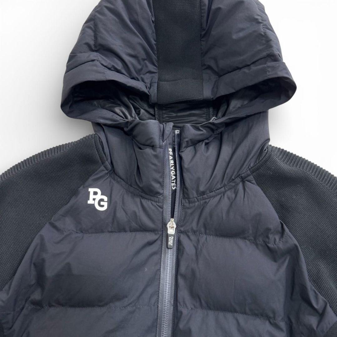 極美品✨パーリーゲイツ　CRAFTEVO　ホールガーメント　フーディ　ジャケット