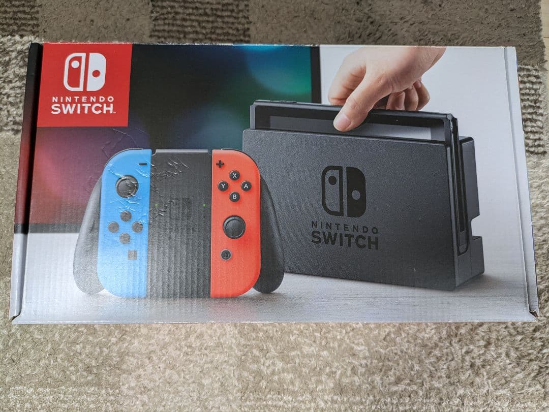 Nintendo Switch 青/赤 ソフトケース付