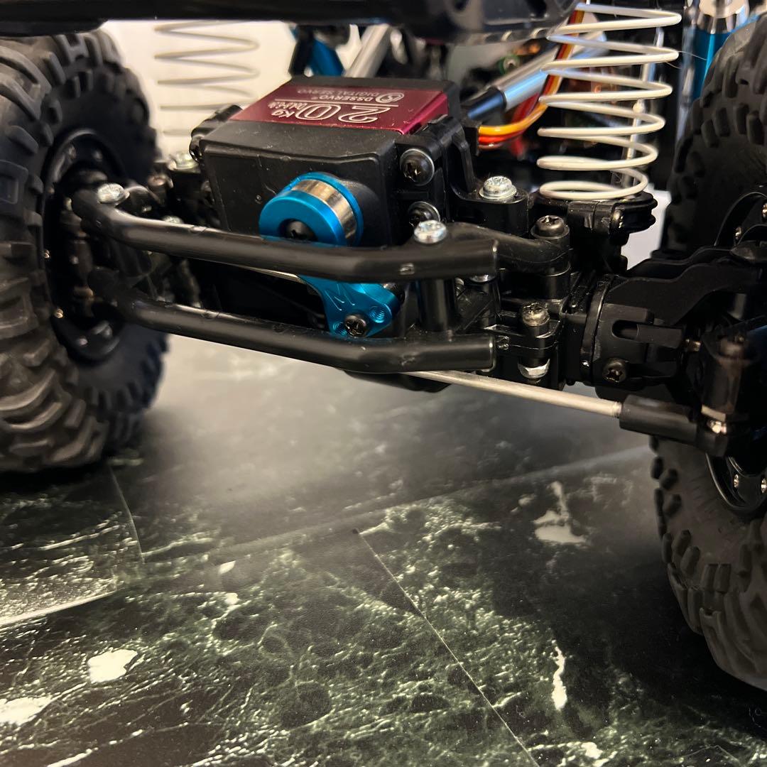 タミヤCR01 ロックソッカー未使用 4WS オプション 未塗装ボディ