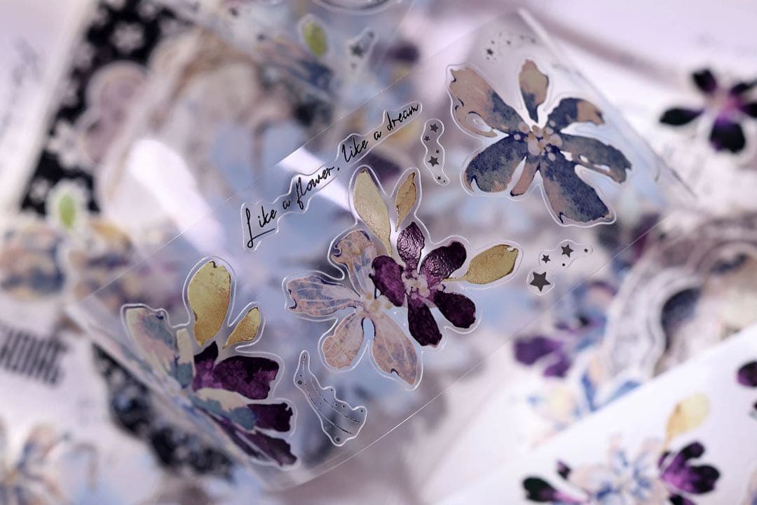 ⭐️SALE⭐️小白家文創《梦》海外マスキングテープ マステ 【2749】