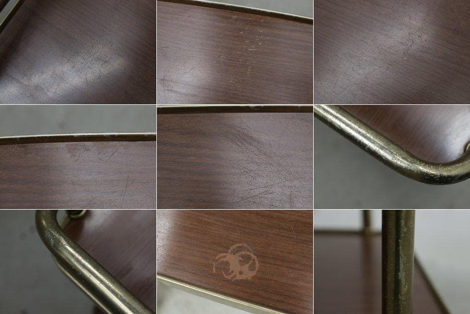 ヴィンテージ ハミルトン コスコ キャスター ワゴン キッチン サイド