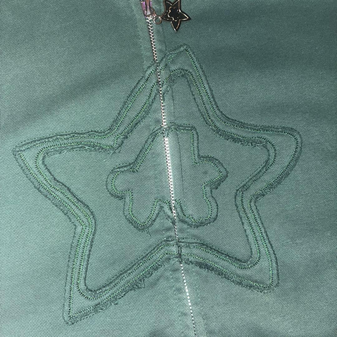 スターチーム　ster team ジップパーカー　fti punkandyo