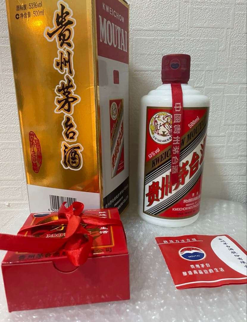 貴州茅台酒 2009年 MOUTAI マオタイ 53度 天女ラベル未開栓品 貴州茅台酒 マオタイ 天女 ラベル 53% 500ml 2012