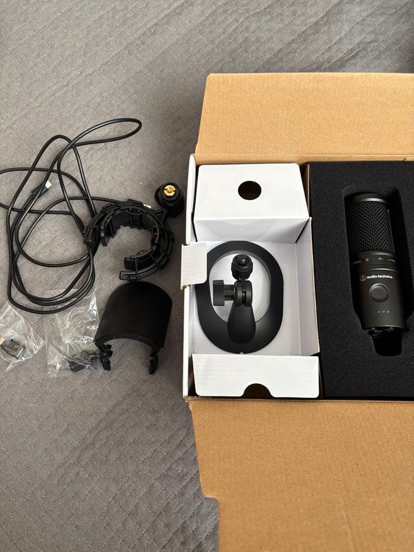 AT2020USB-XP AT8455ショックマウント セット売り 使用済み