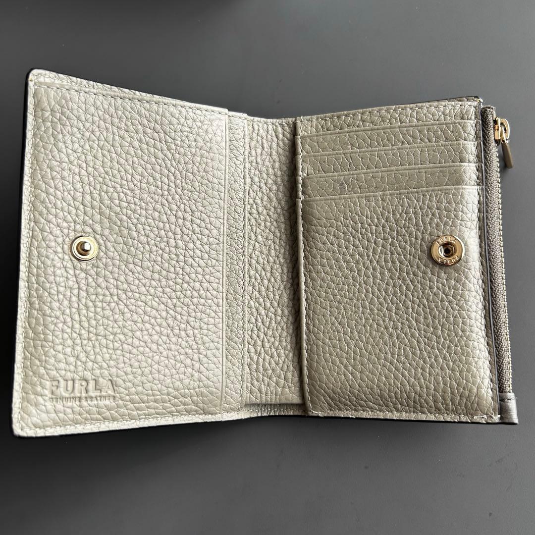 FURLA フルラ DAFNE ダフネ 二つ折り 財布 コンパクト S レザー