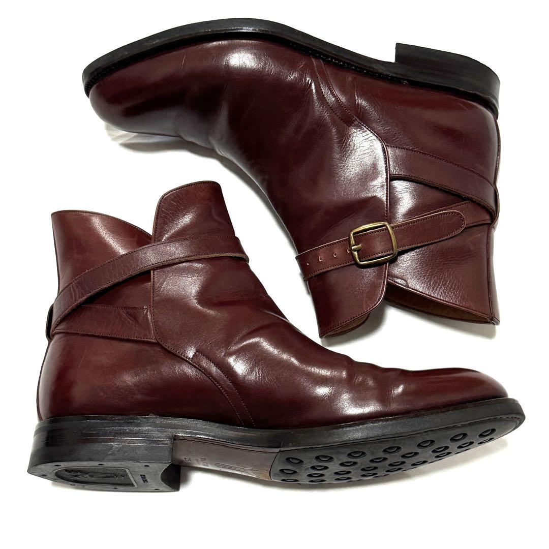 Punkさん専用ヤンコ ジョッパーブーツ バーガンディ 25 111040401