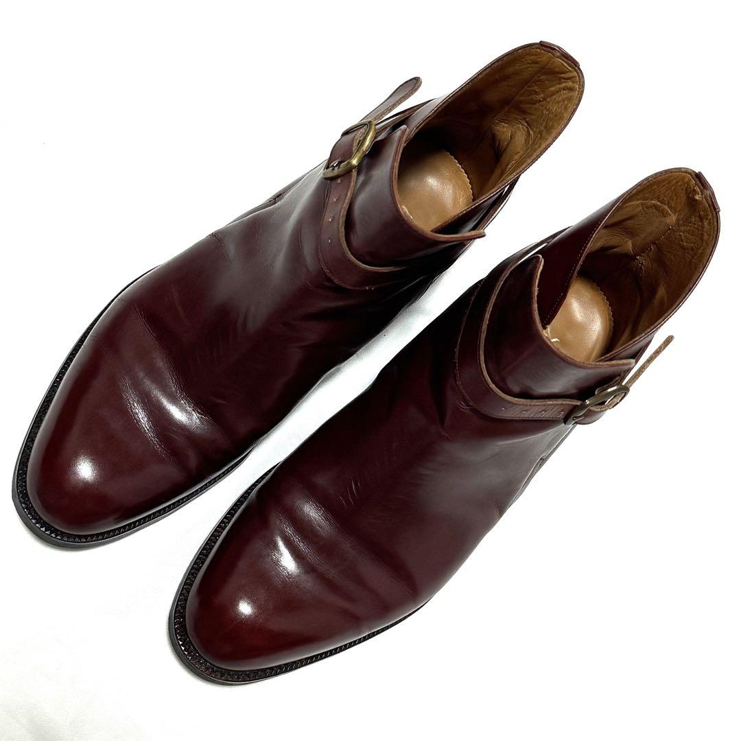 Punkさん専用ヤンコ ジョッパーブーツ バーガンディ 25 111040401