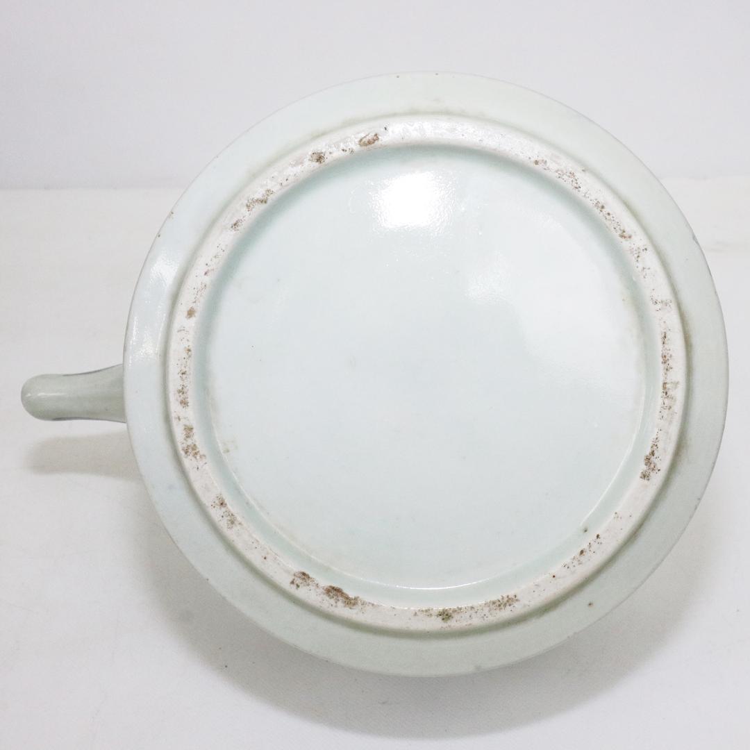 古伊万里 染付 花 蓮子 水注 銚子 酒器