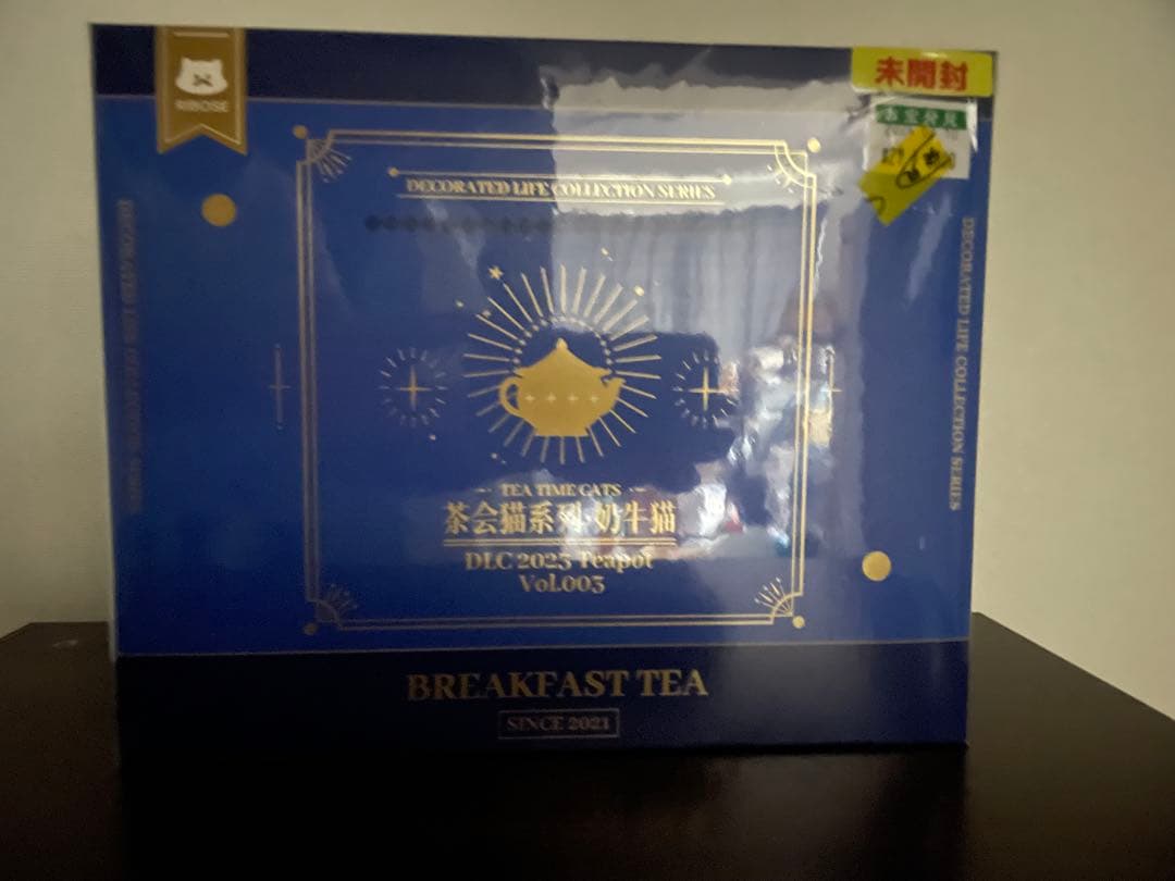 未開封　RIBOSE ティータイム キャッツ 第三弾 カウ・キャット