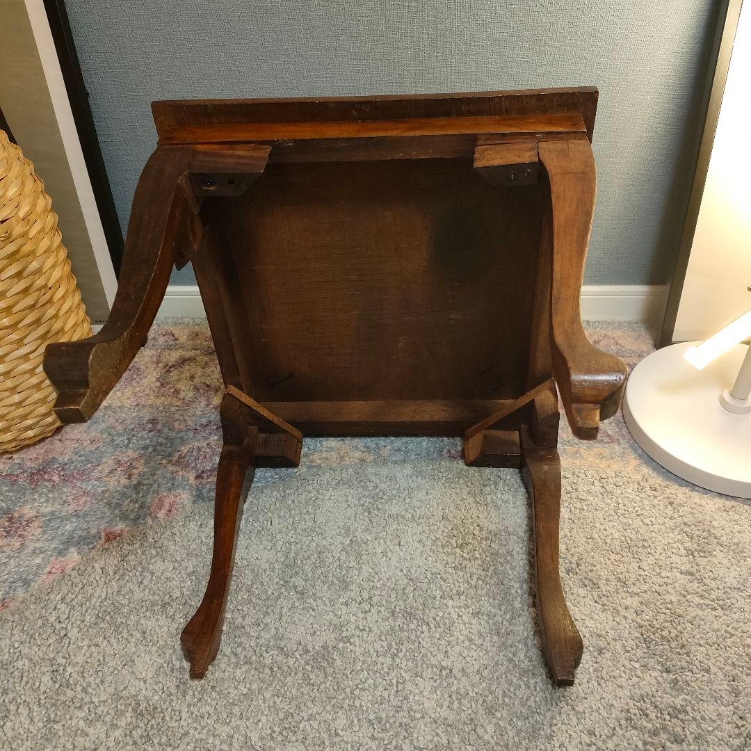 B様専用】アジアン家具 象嵌細工 サイドテーブル アンティーク調 飾り台