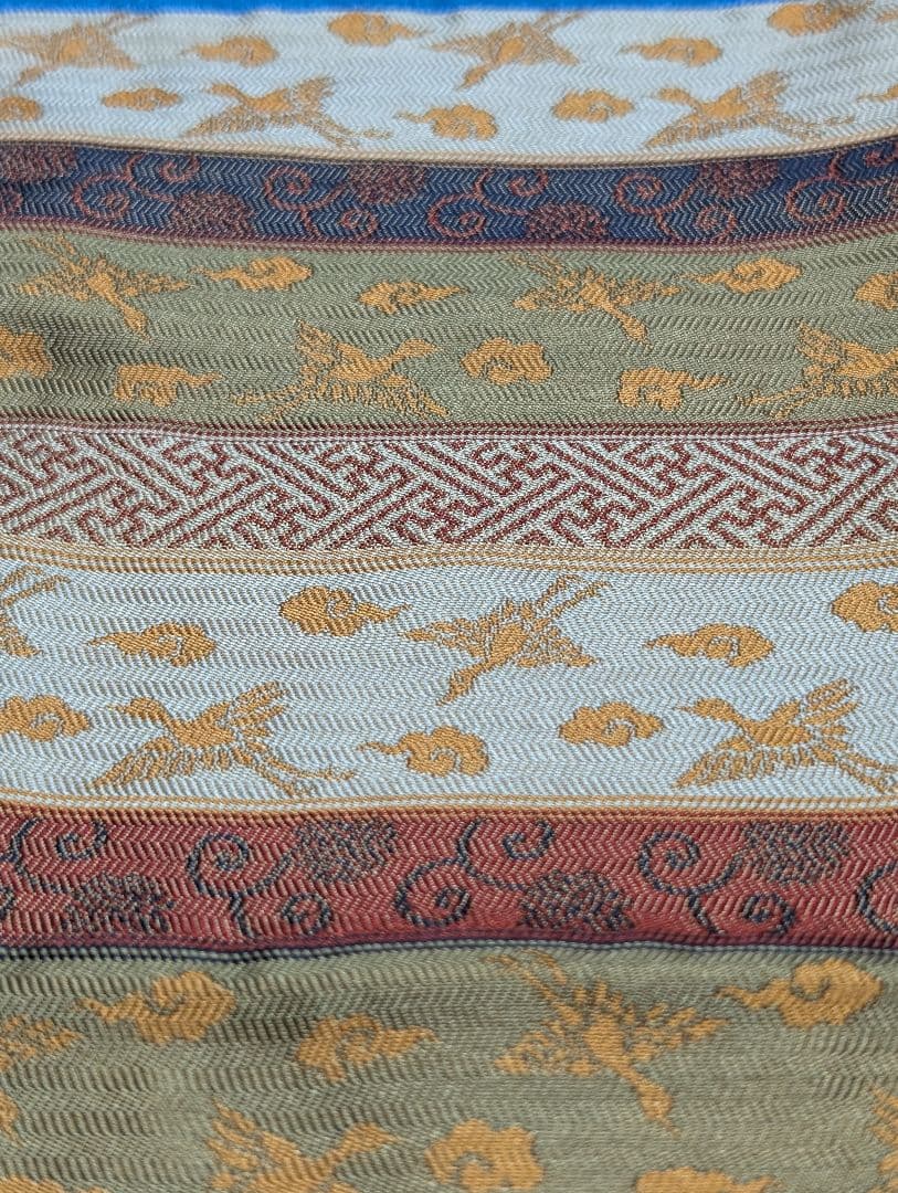 表千家 出帛紗 惺斎宗匠お好み服紗写し 段雲鶴紹紦