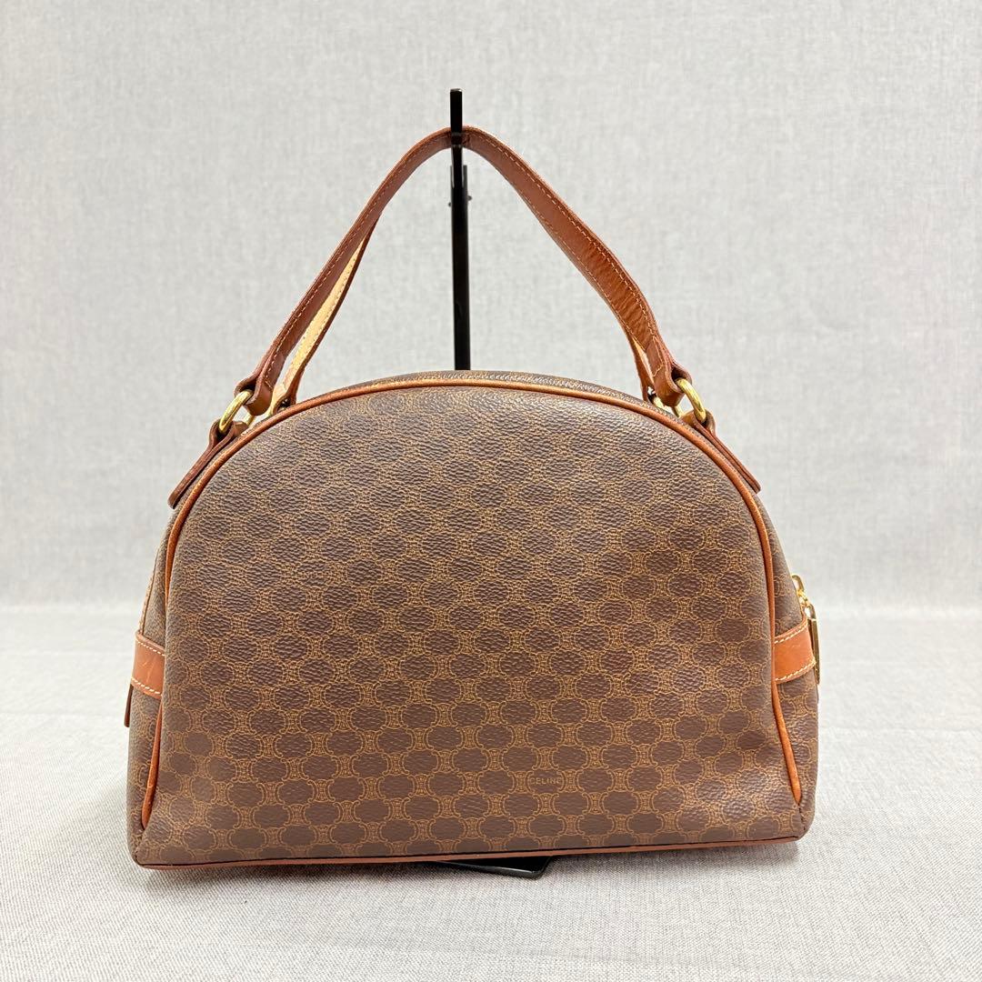 CELINE セリーヌ マカダム ハンドバッグ トリオンフ PVC ヴィンテージ