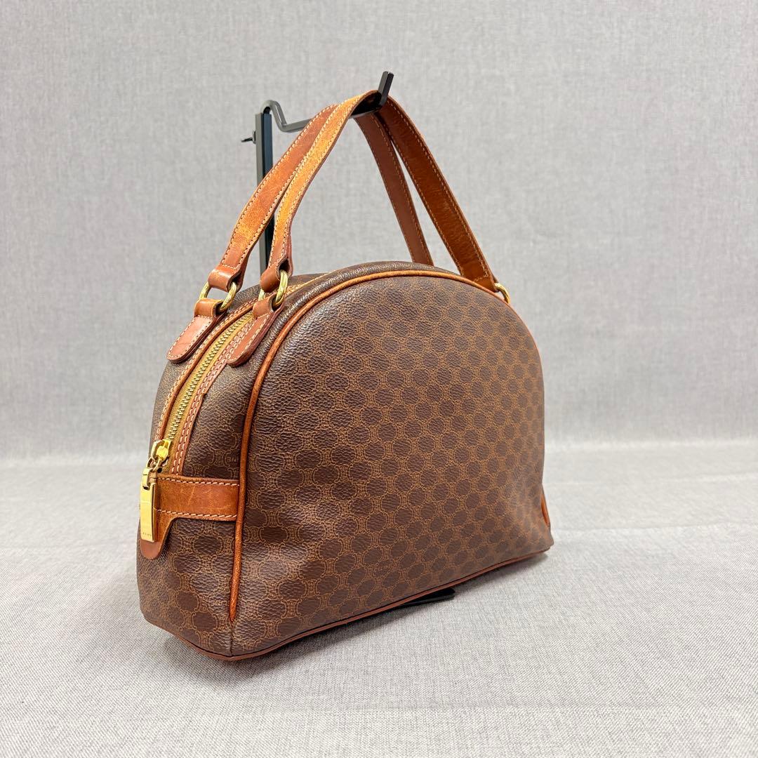 CELINE セリーヌ マカダム ハンドバッグ トリオンフ PVC ヴィンテージ