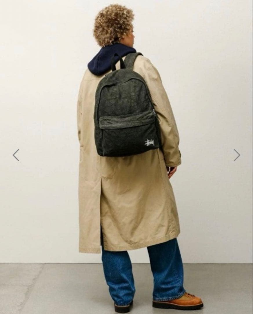猫*様 新品未使用StussyCANVAS BACKPACK WASHED Bl
