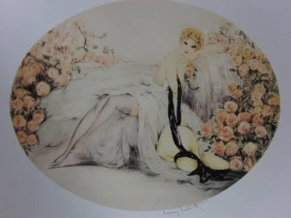 ルイ・イカール/バラ、豪華限定版・定価１０万円/額付