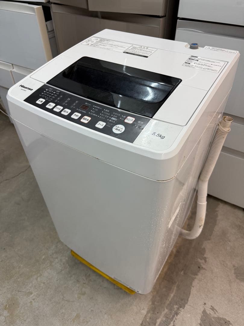 洗濯機 5.5キロ 2018年式