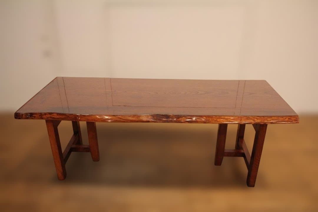 たつを【天板のみ】美品／ケヤキのダイニングテーブル