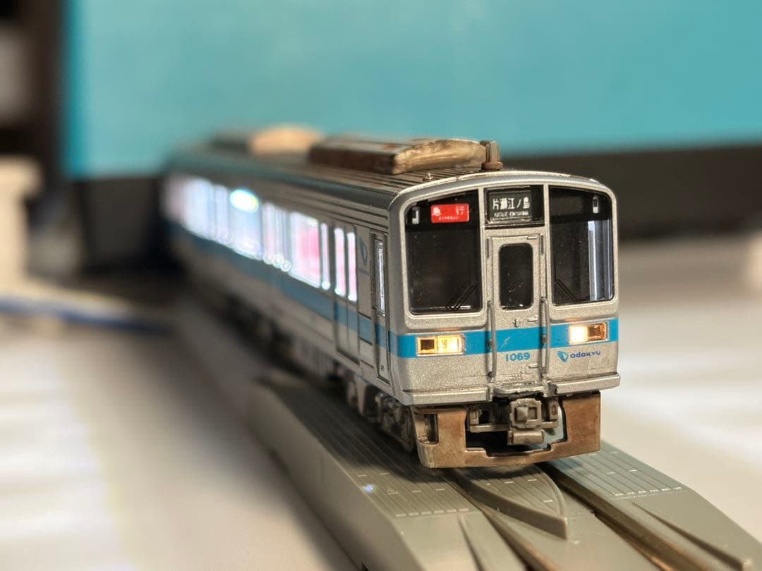 12時まで最終セール！GM小田急1000形10両フルセット室内灯付、