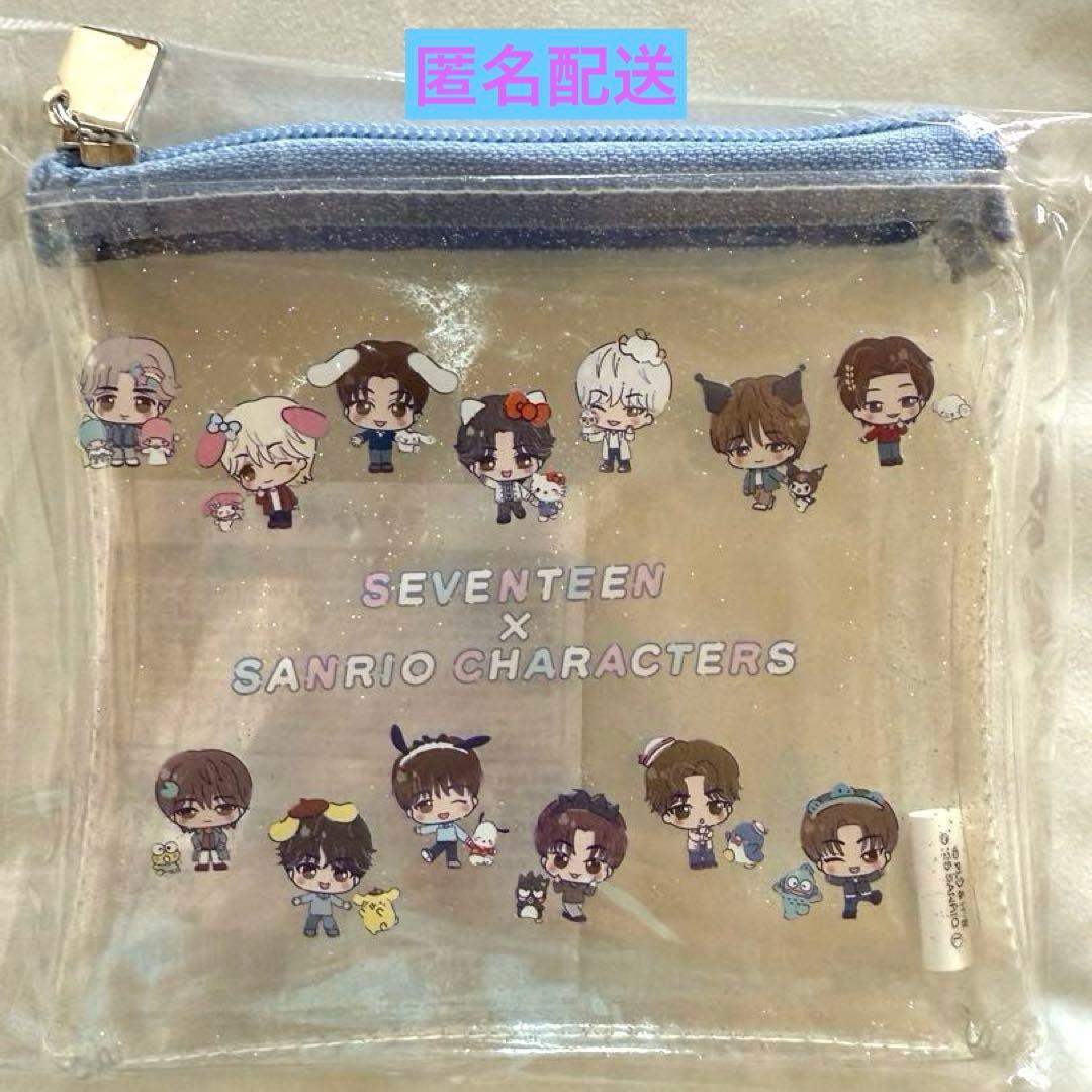 SEVENTEEN x サンリオキャラクターズ セブチ ドンキ クリアポーチ