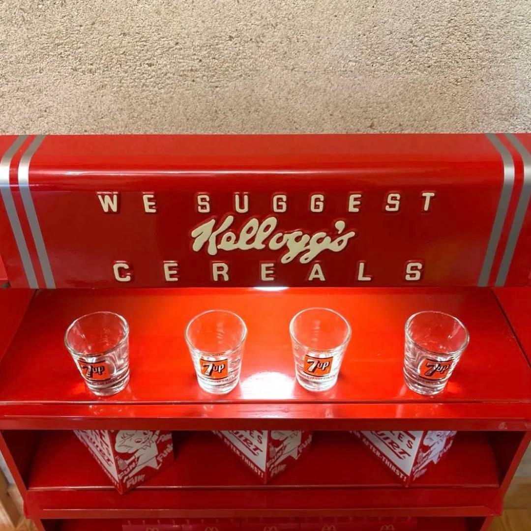 レア！ ケロッグ シェルフ ラック ショーケース アメトイ