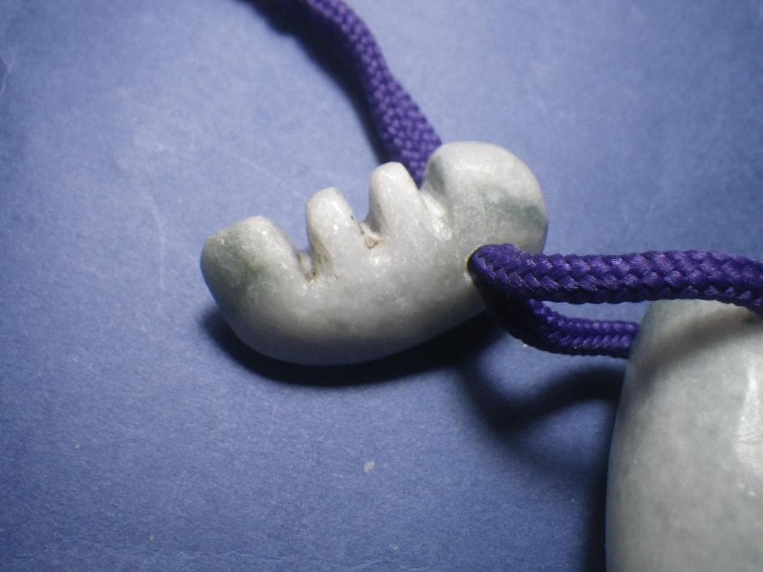 石笛 &勾玉 翡翠 240612－1