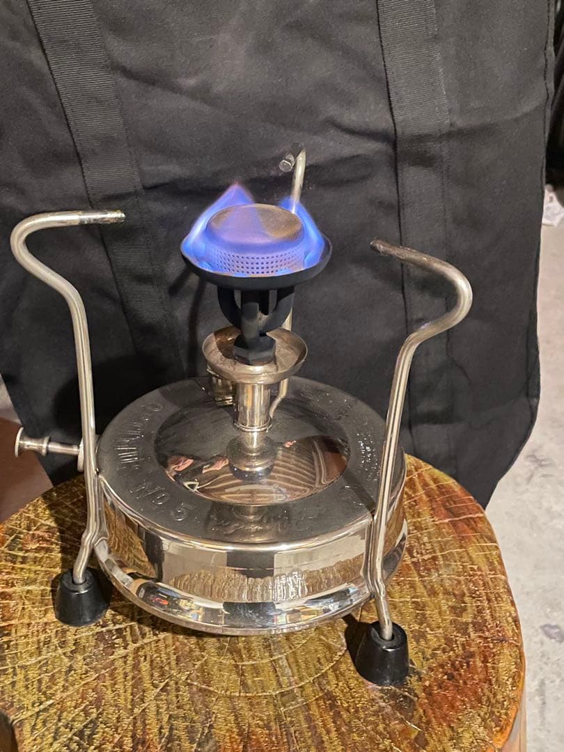 【希少/動作確認済】OPTIMUSオプティマスNo.5 シングルバーナー＋備品付