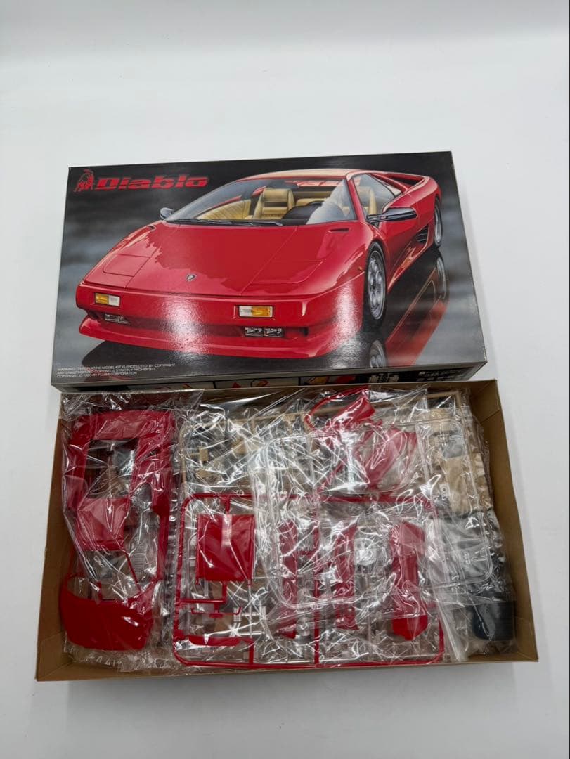 FUJIMI ディアブロ ポルシェ カウンタック プラモデル