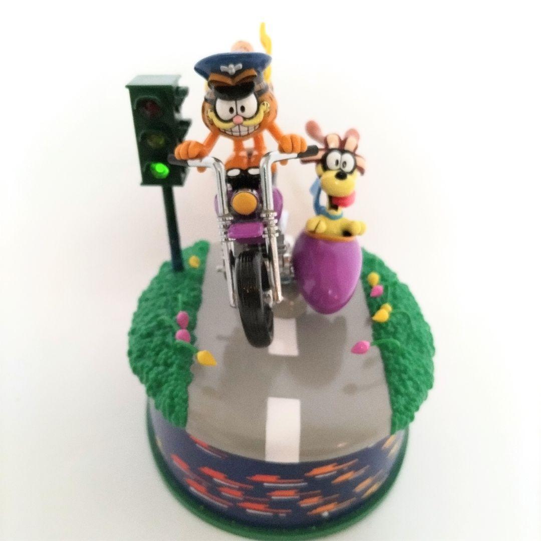 【レア！箱付！プレゼントにも】ガーフィールドとオーディ　オルゴール