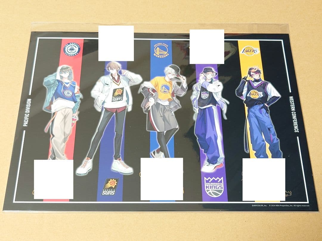 NBA×にじさんじ 楽天コレクション ラッキー賞 オリジナルメッセージ