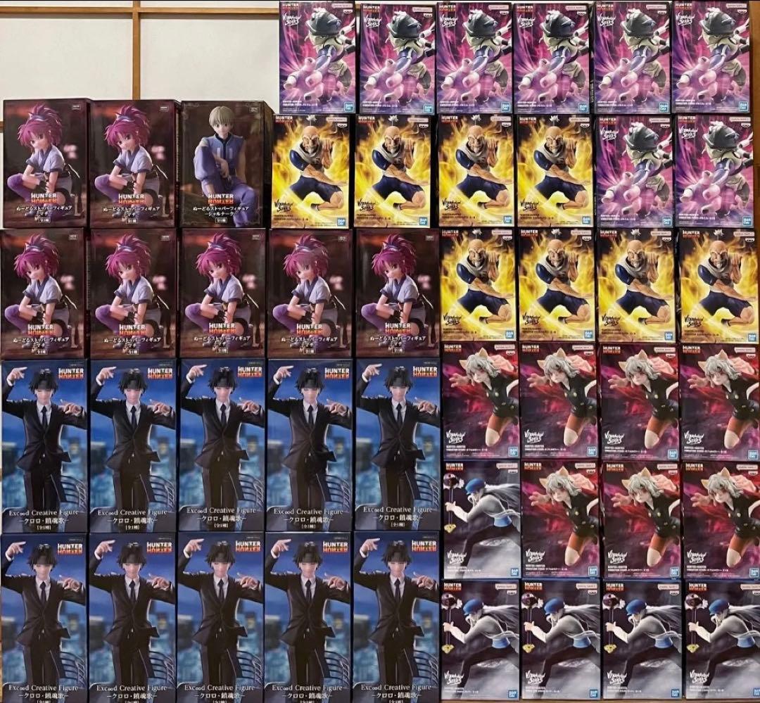 HUNTER×HUNTER　ハンターハンター　フィギュア まとめ売り46個セット
