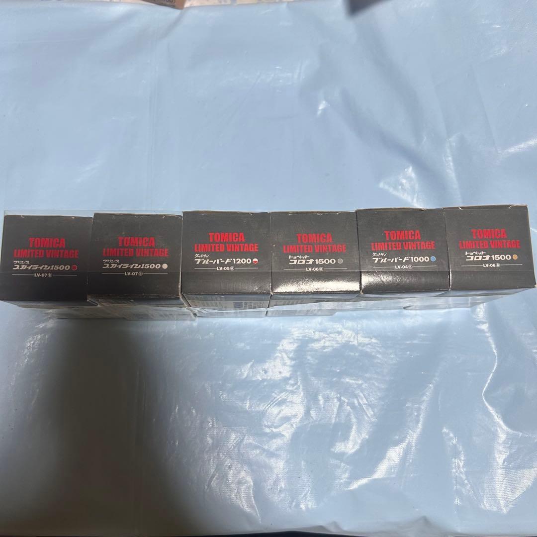 【レア】トミカ リミテッド ヴィンテージ 6種類セット 新品未使用