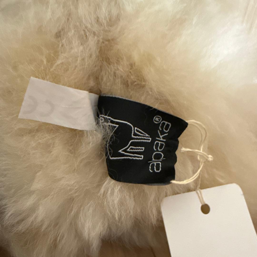 m*u様 alpaka アルパカベア　テディベア　くま　ぬいぐるみ　2体セット