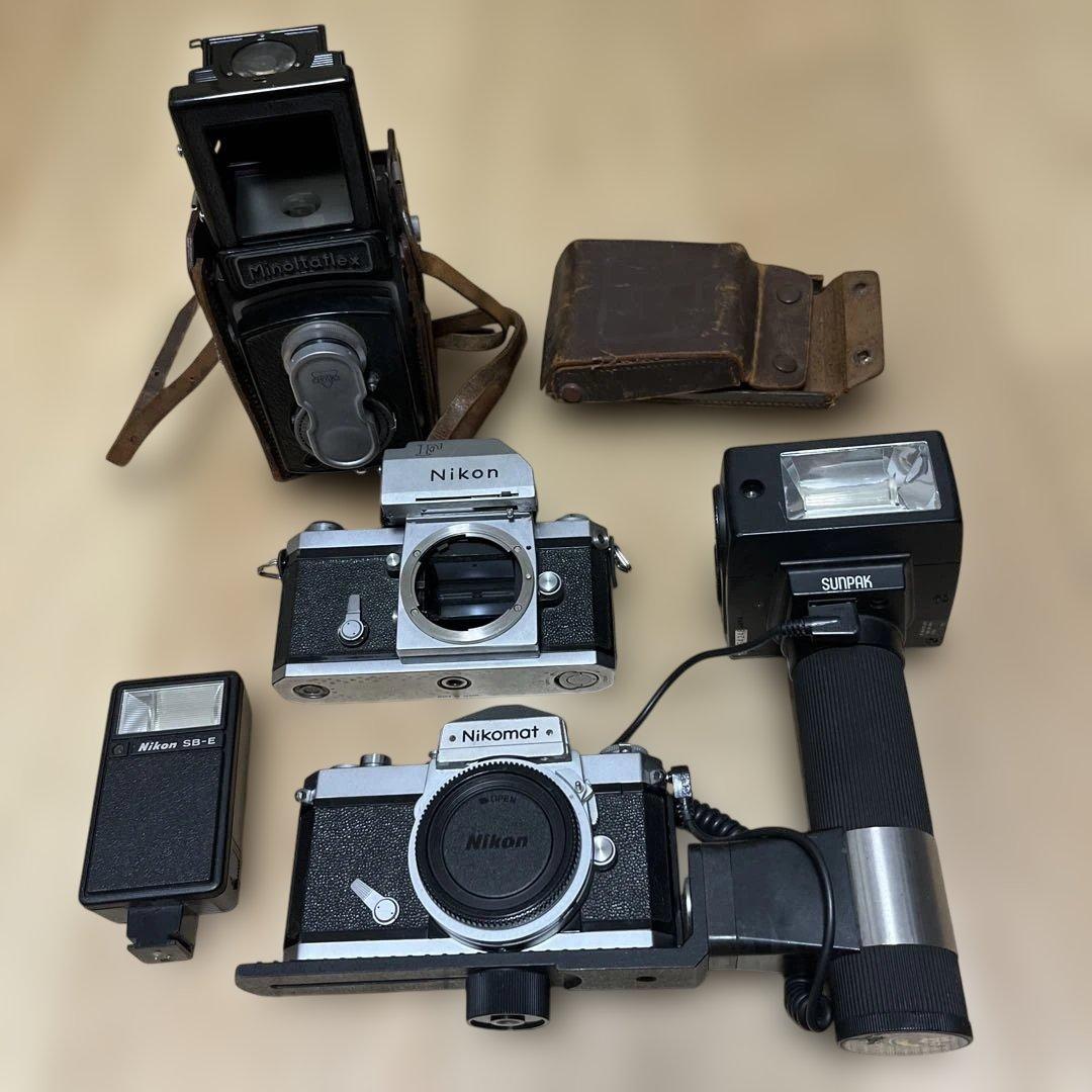 ジャンク‼️Nikon Nikomat フィルムカメラ セット ジャンク‼️Nikon Nikomat フィルムカメラ セット