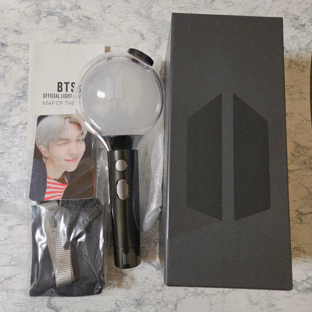 BTS 公式 ペンライト アミボム - メルカリ