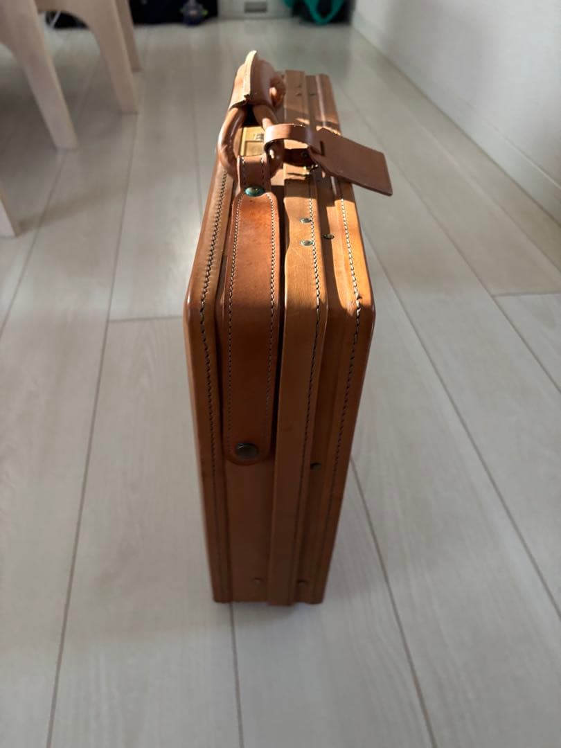 鍵が開かない！！hartmann レザー ビジネスバッグ ブラウン