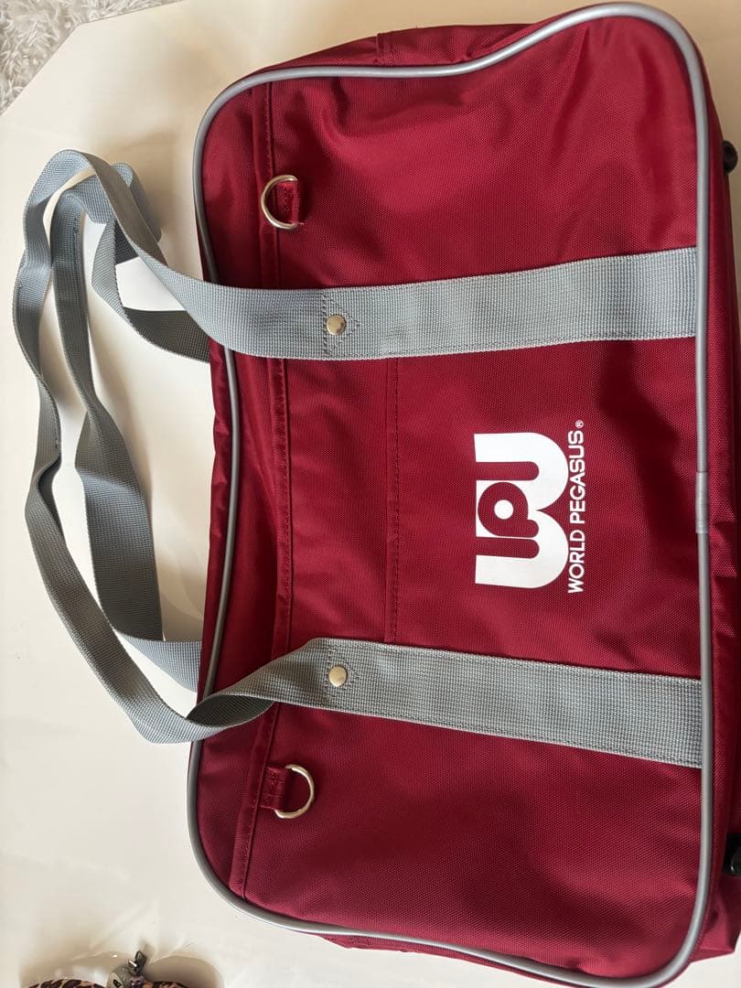 ワッぺ 新型 赤 WORLD PEGASUS ワールドペガサス スクバスクールバッグ
