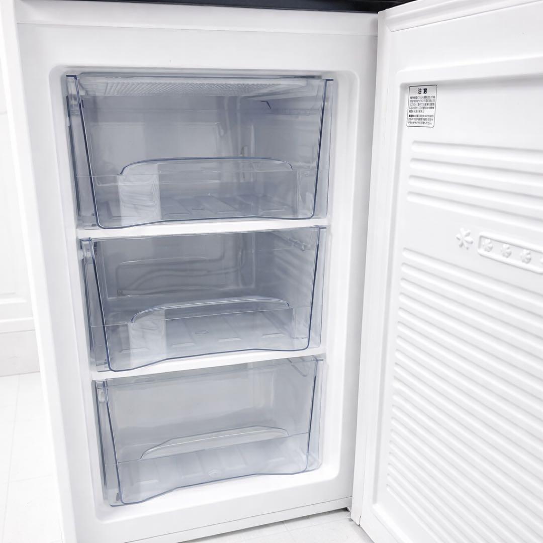 【美品】アイリスオーヤマ 2021年製 IUSD-6B 冷凍庫 60l ブラック