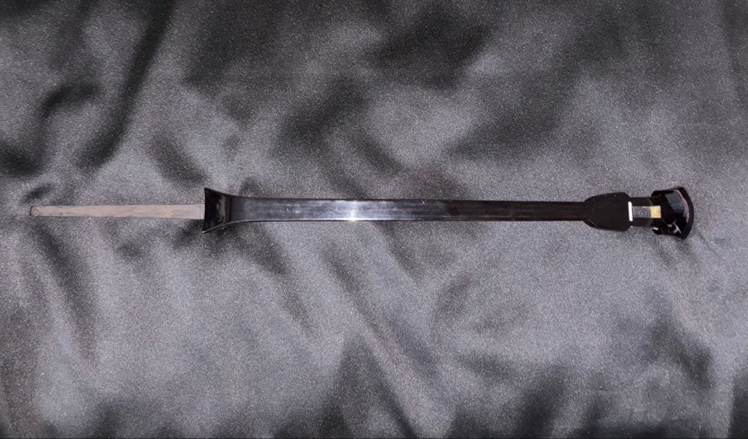 沖縄古三線棹 黒檀類か？ 玉城◯◯六十二年五月