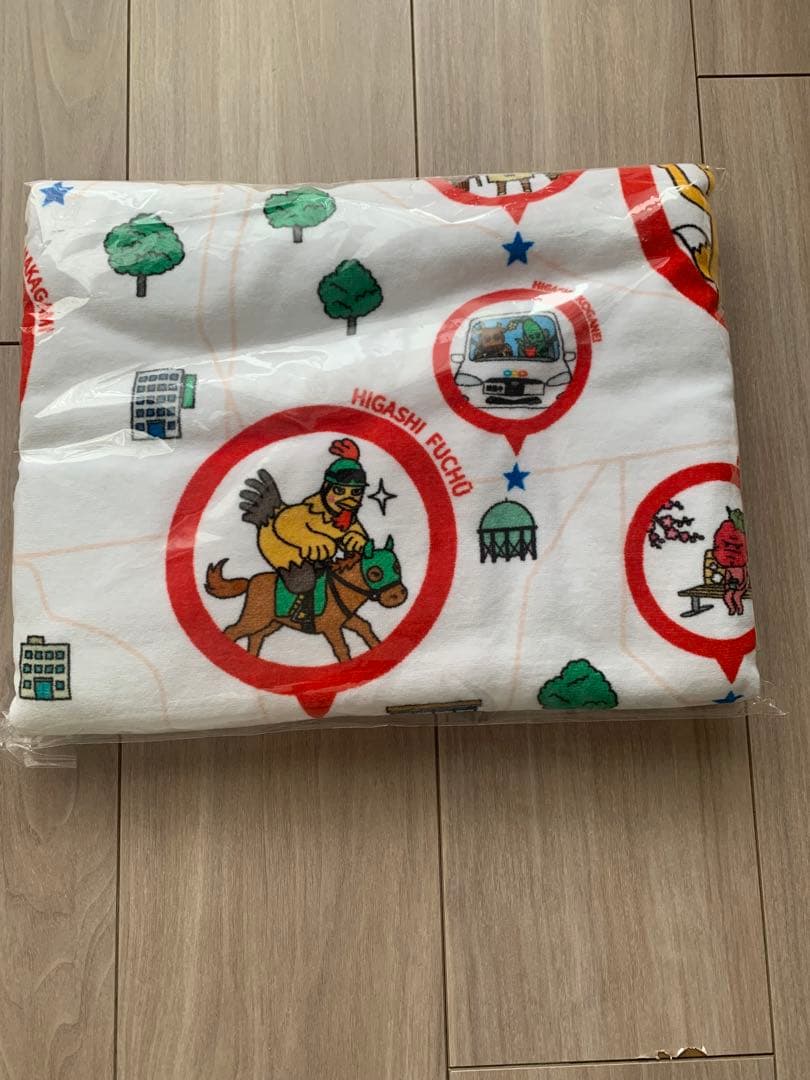ヒガシマル　限定キャラバスタオル