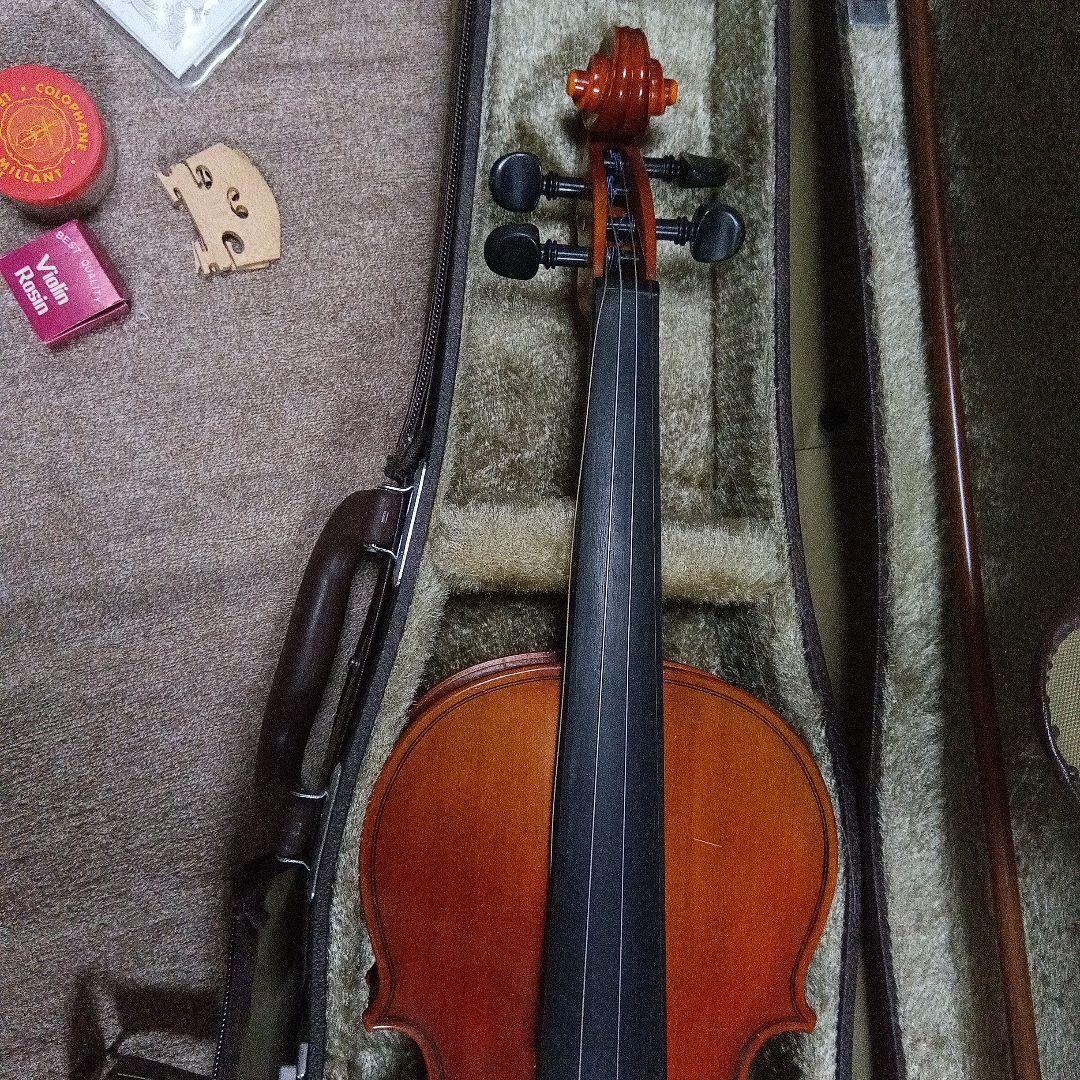 フルサイズSUZUKIバイオリン200Anno1995 (松脂・替え弦付)訳有品