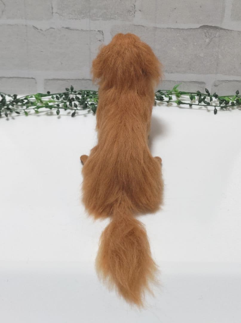 ミニチュアダックス♡レッド♡羊毛フェルト☆ハンドメイド - メルカリ