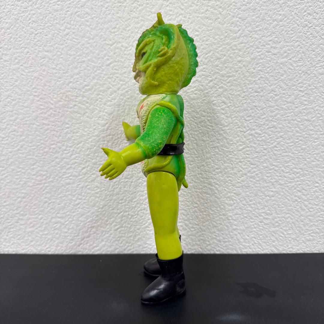 当時物　旧バンダイ　仮面ライダー　怪人　サラセニアン　ソフビ