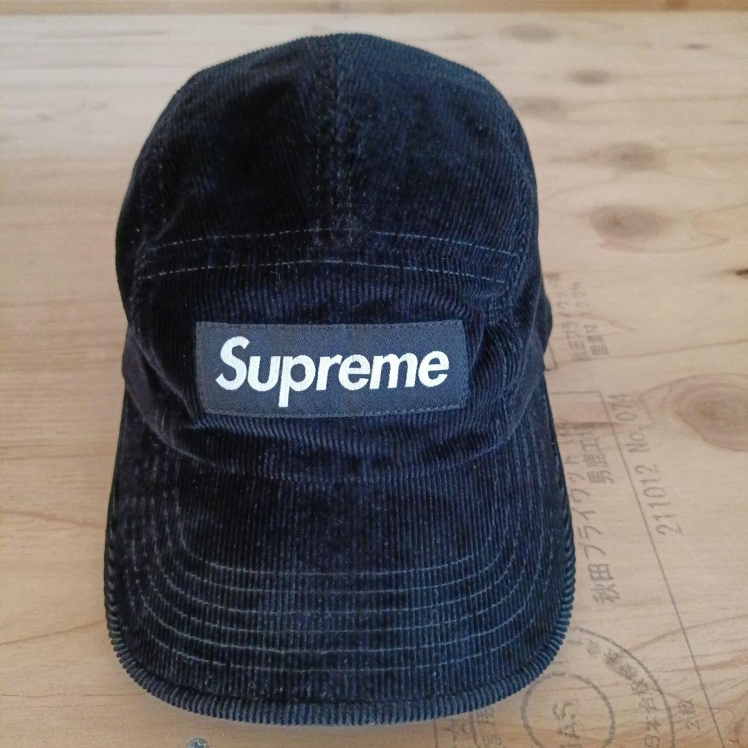 Supreme Fine Wale Corduroy Camp Cap 21SS