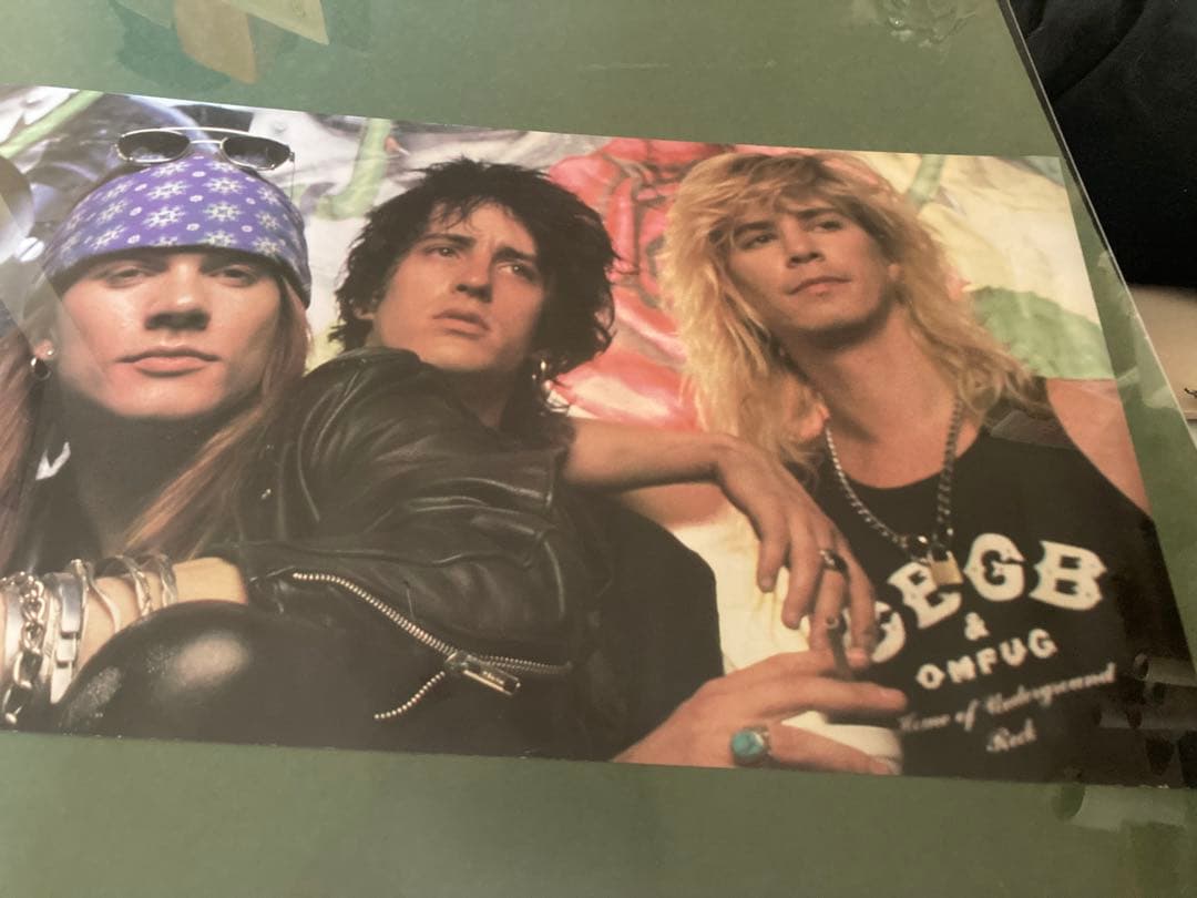 激レア Guns N' Roses プロモポスター ガンズアンドローゼズ axl