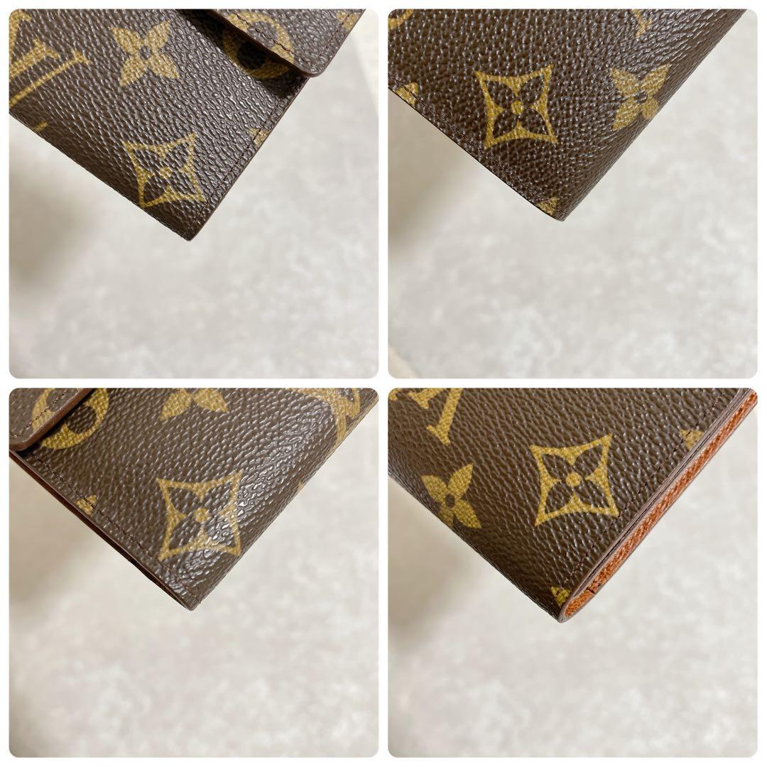 ルイヴィトン モノグラム ポルトトレゾール インターナショナル 三