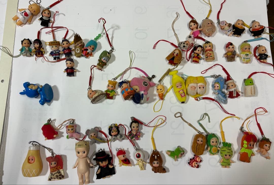 ご当地キューピー　ストラップ 20個