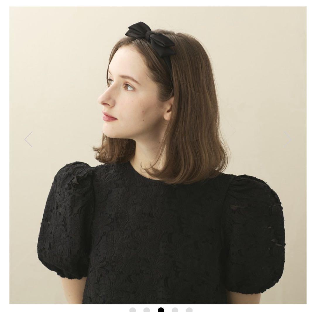 さっちゃんさま専用 アレクサンドルドゥパリ サテンのリボンカチューシャ